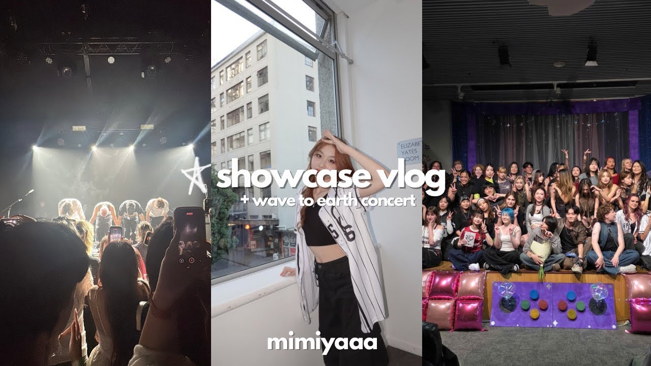 showcase vlog + w2e concert!✨ | MIMIYAAA