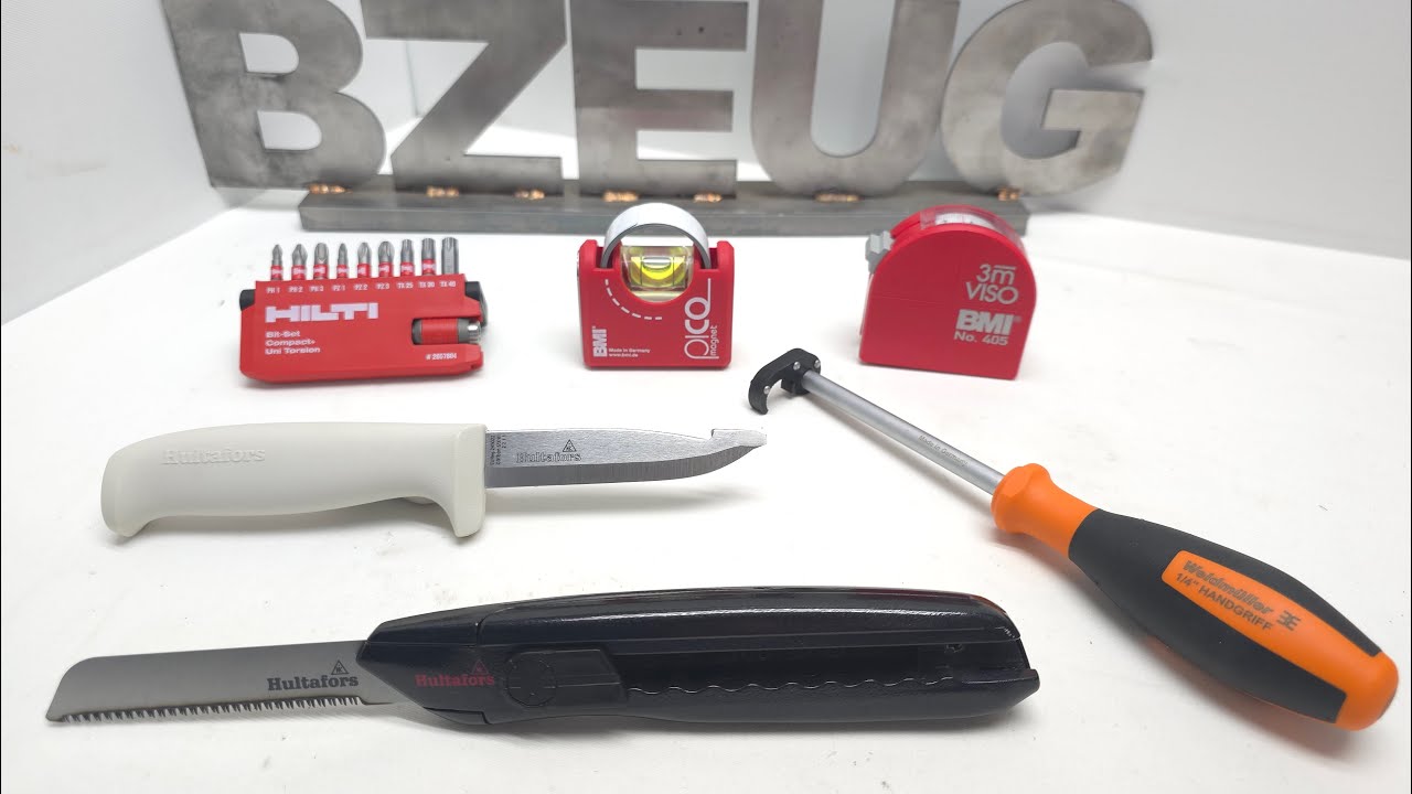 Tool Haul:  Weidmuller, Hultafors, HILTI, BMI.