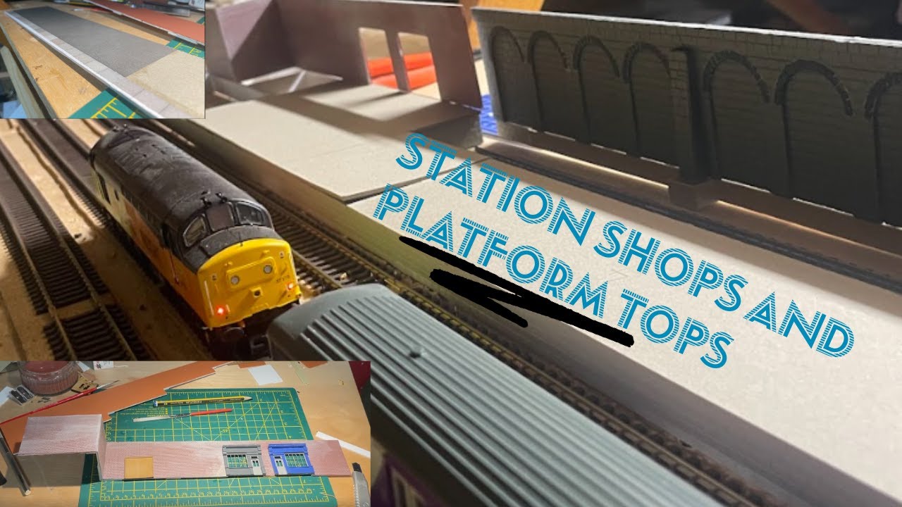 Station Shops And Platform Tops | Scale Model Scenery Kits | Woolstanwood | 2026 Ep 4