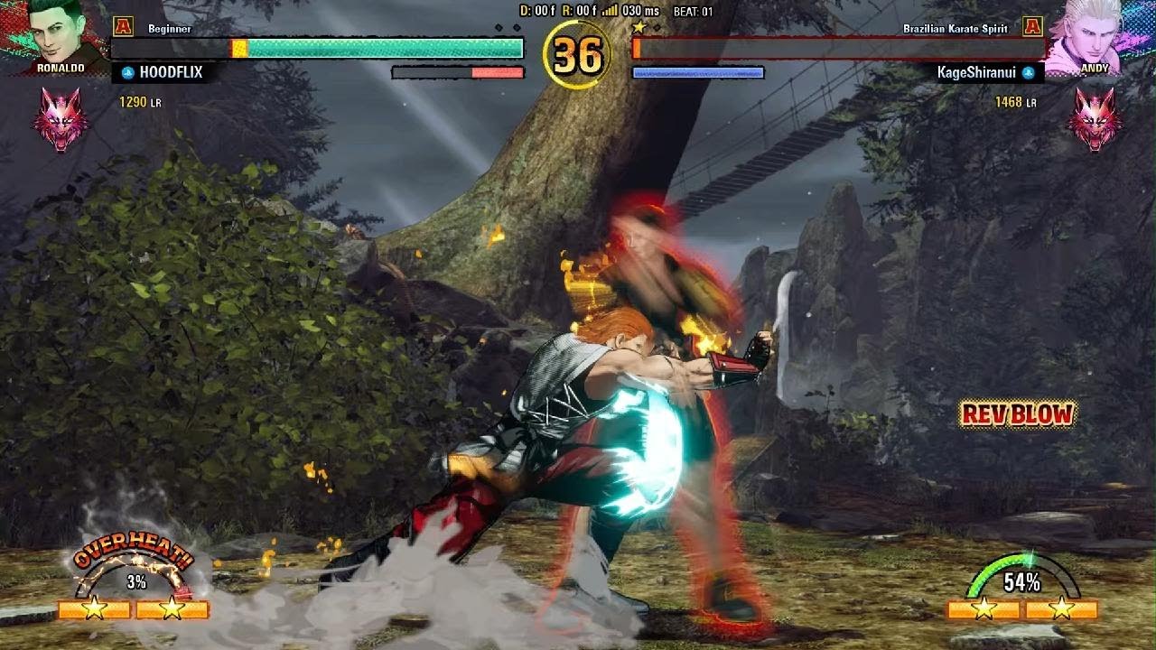 FATAL FURY: City of the Wolves Online Ranked Matches TevinMoore22 (Andy) part 1