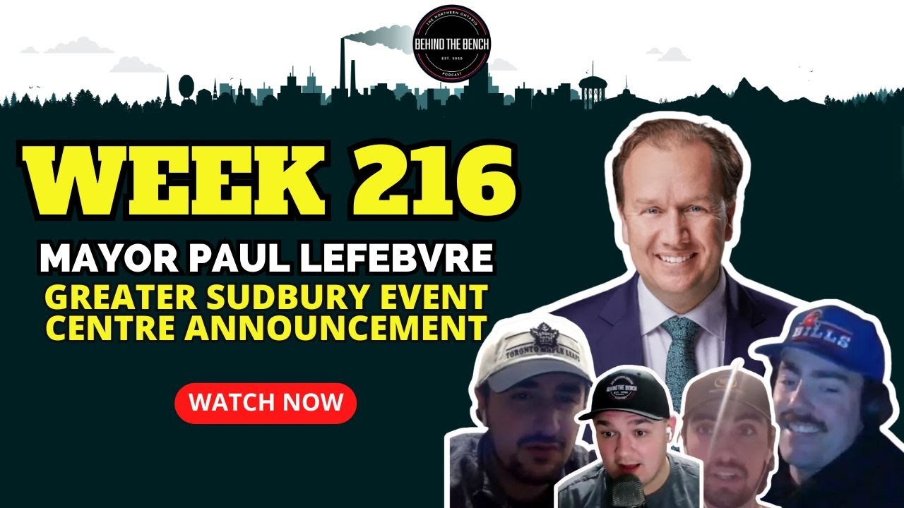 Sudbury’s Game-Changer: Mayor Paul Lefebvre Reveals New Event Centre Plans!