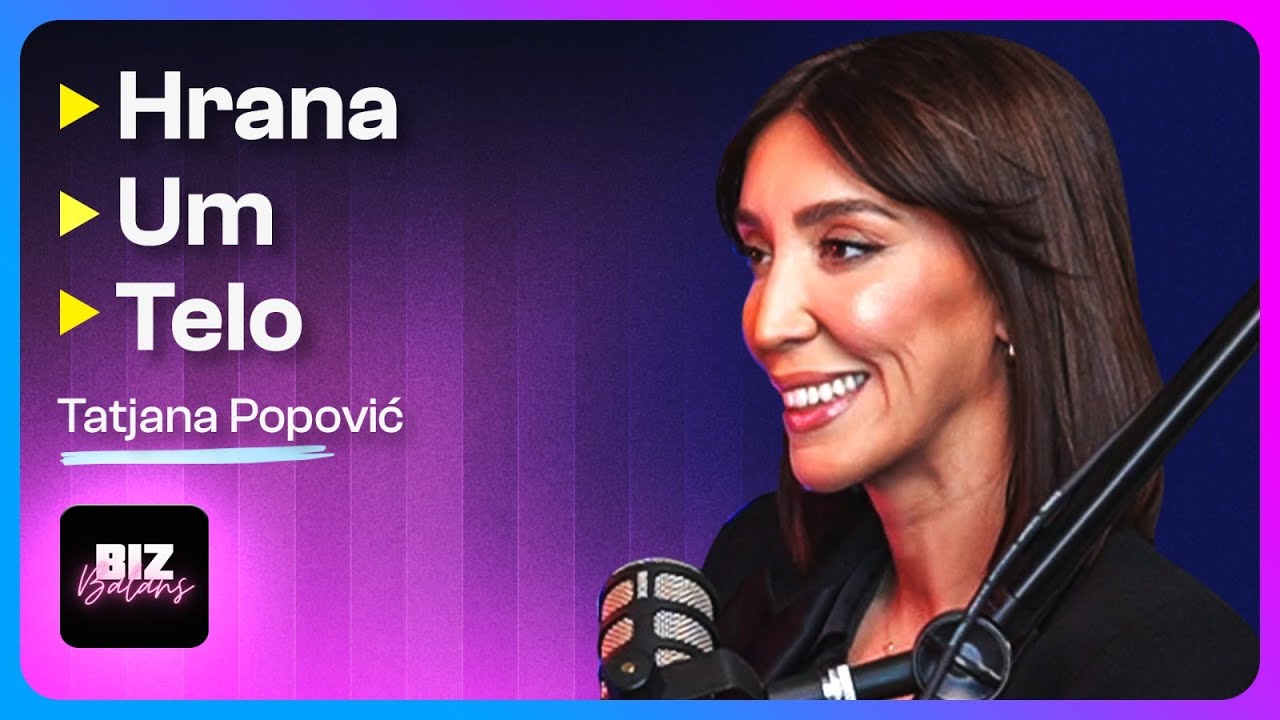 Zdravlje nije samo u tome šta jedemo već kako živimo | Tatjana Popović | Biz Balans 24