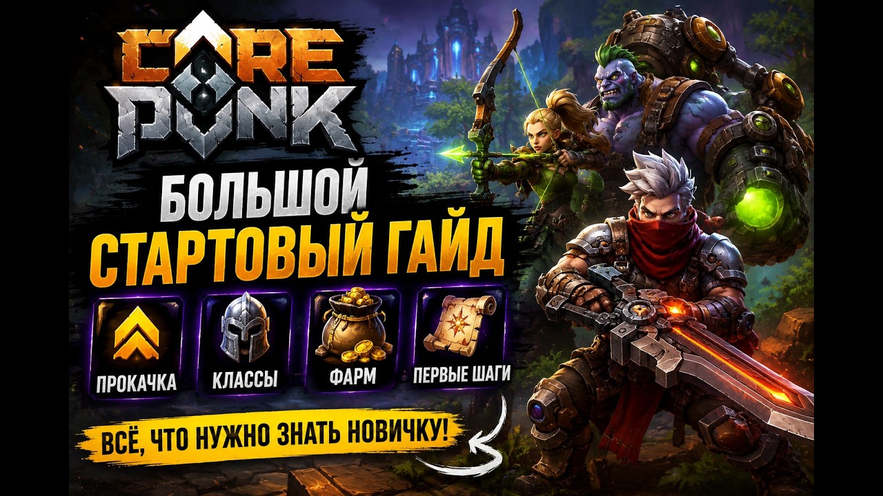 Corepunk: Ultimate Beginner's Guide | Leveling, Classes, Farming, and First Steps