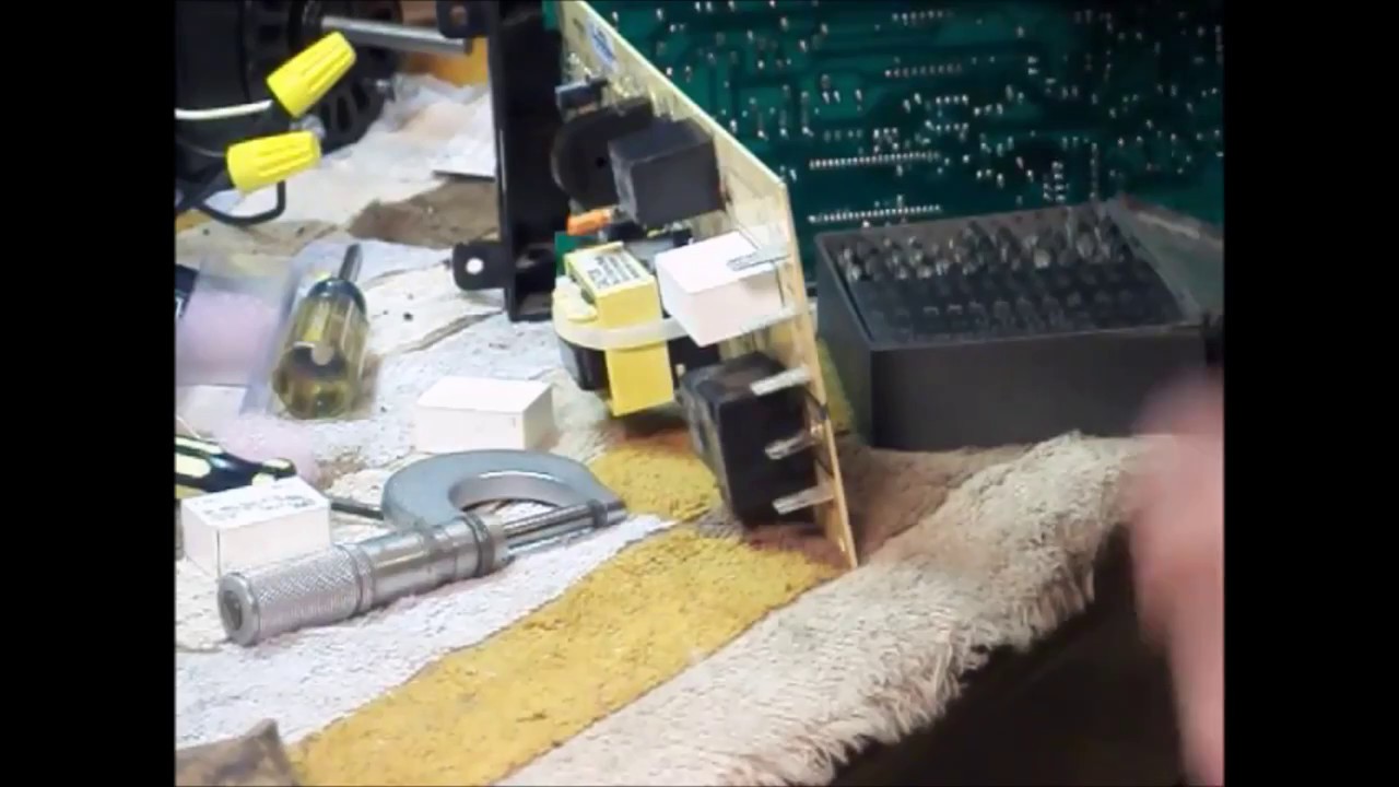 Oven Repair - Replacing Control Board Bake / Broil  Relay