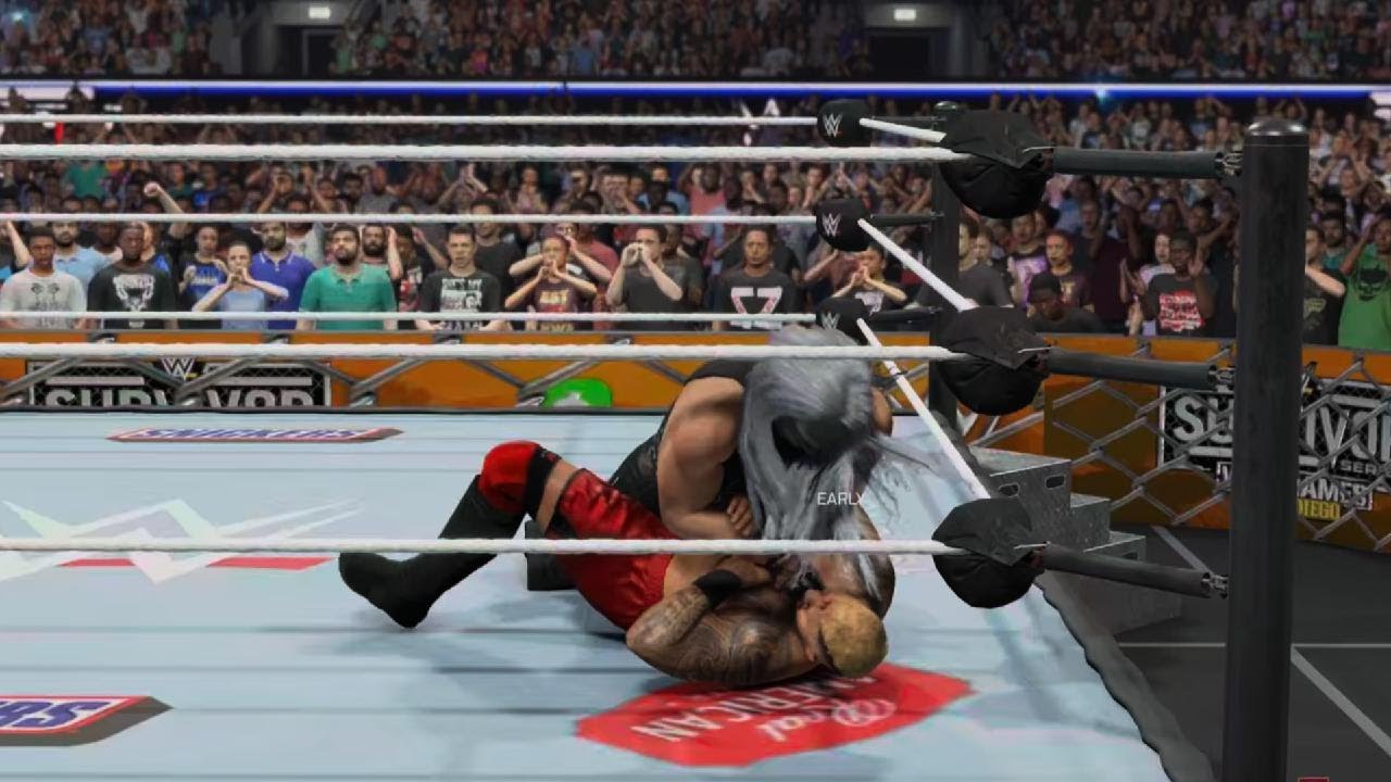 WWE 2K25 Solo Sikoa vs Uncle Howdy