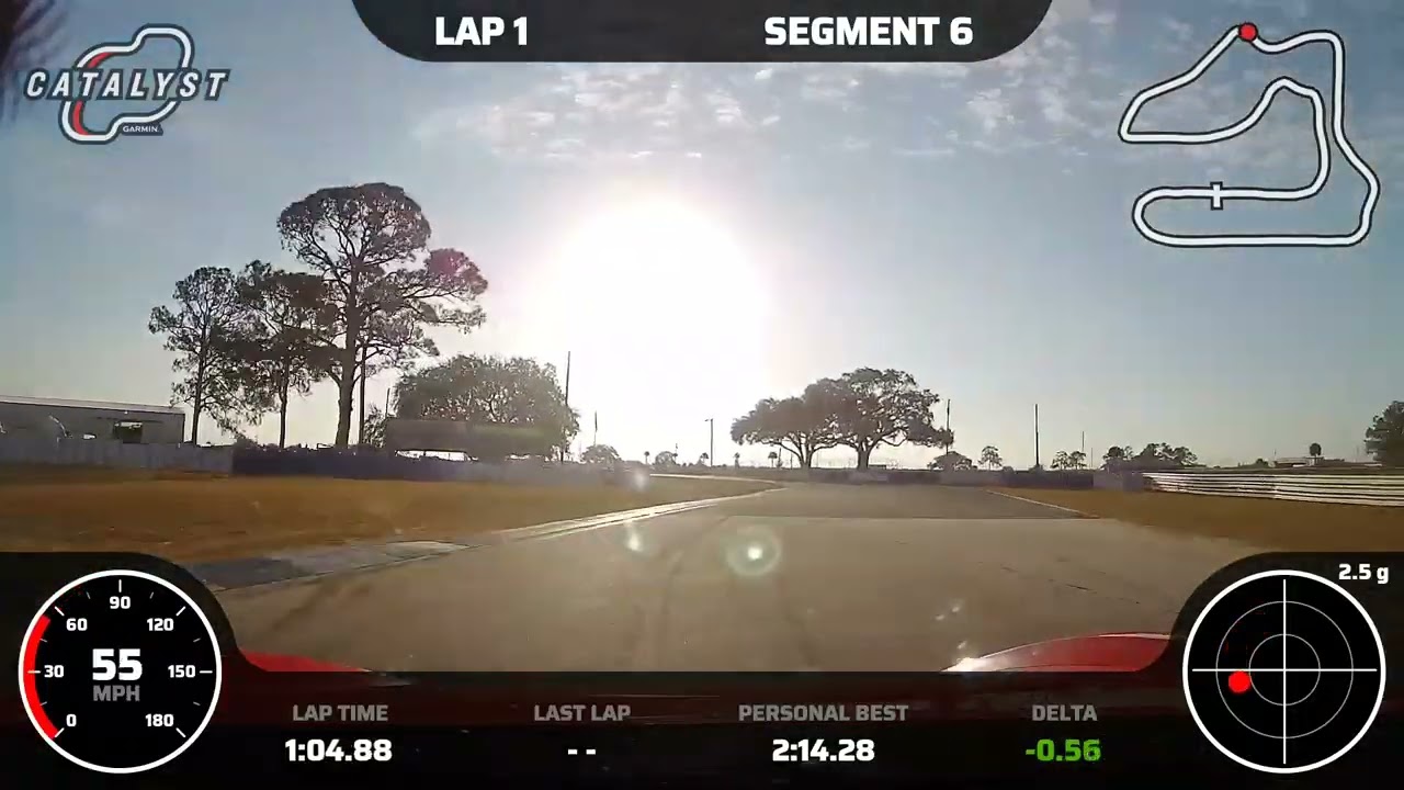 718 GT4 - 2:13.3 - Tune/200TW - Sebring - Mid 60*