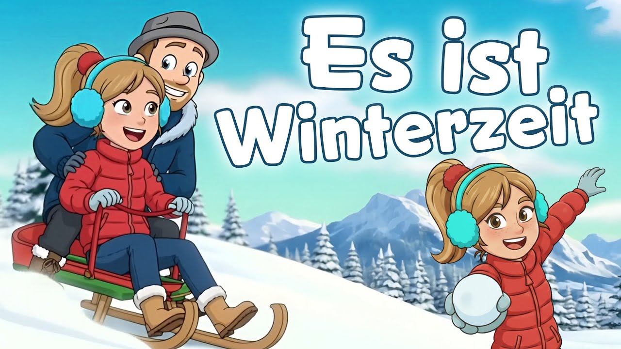 Es ist Winterzeit ❄️ Kinderlied Winter | Piano Papa Winterlied Kinder Weihnachtslieder