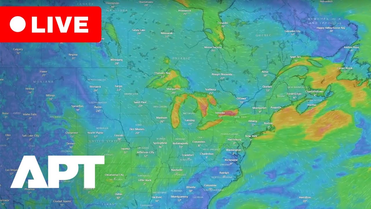 Winter Storm LIVE | Freezing Temps, Heavy Snow Expected Across US | APT
