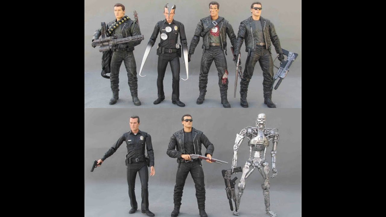 Распаковка фигурки Терминатора с AliExpress.