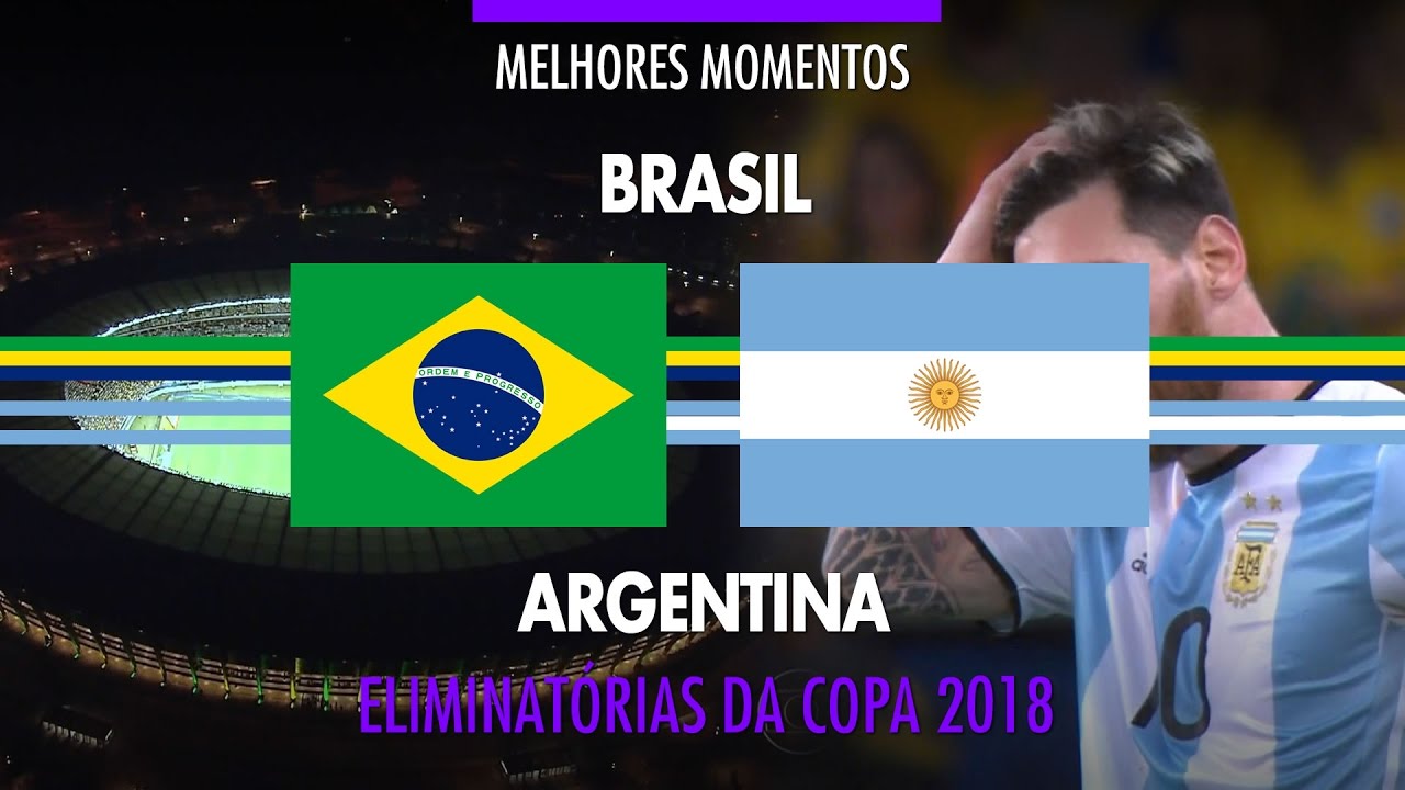Melhores Momentos - Brasil 3 x 0 Argentina - Eliminatórias da Copa 2018 - 10/11/2016