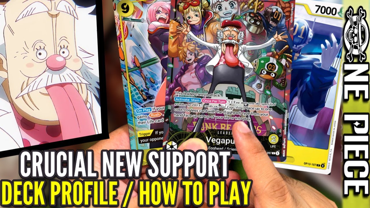 Vegapunk Deck Profile & How To Play (OP13) | One Piece TCG