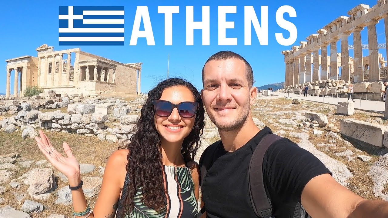 FIRST IMPRESSIONS OF GREECE! 🇬🇷 ATHENS (Acropolis, Monastiraki & Plaka)