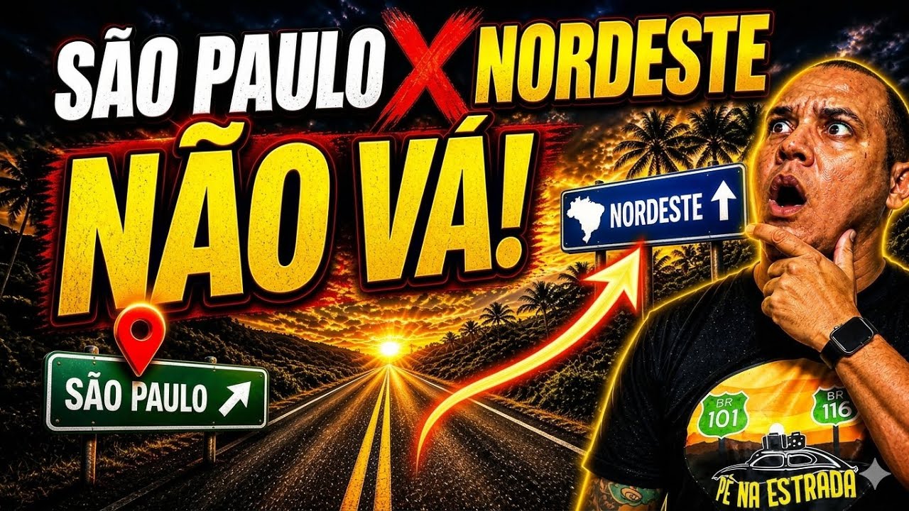 VIAGEM DE CARRO PARA O NORDESTE MELHOR ROTA DE SÃO PAULO ATÉ O NORDESTE 2025 / 2026