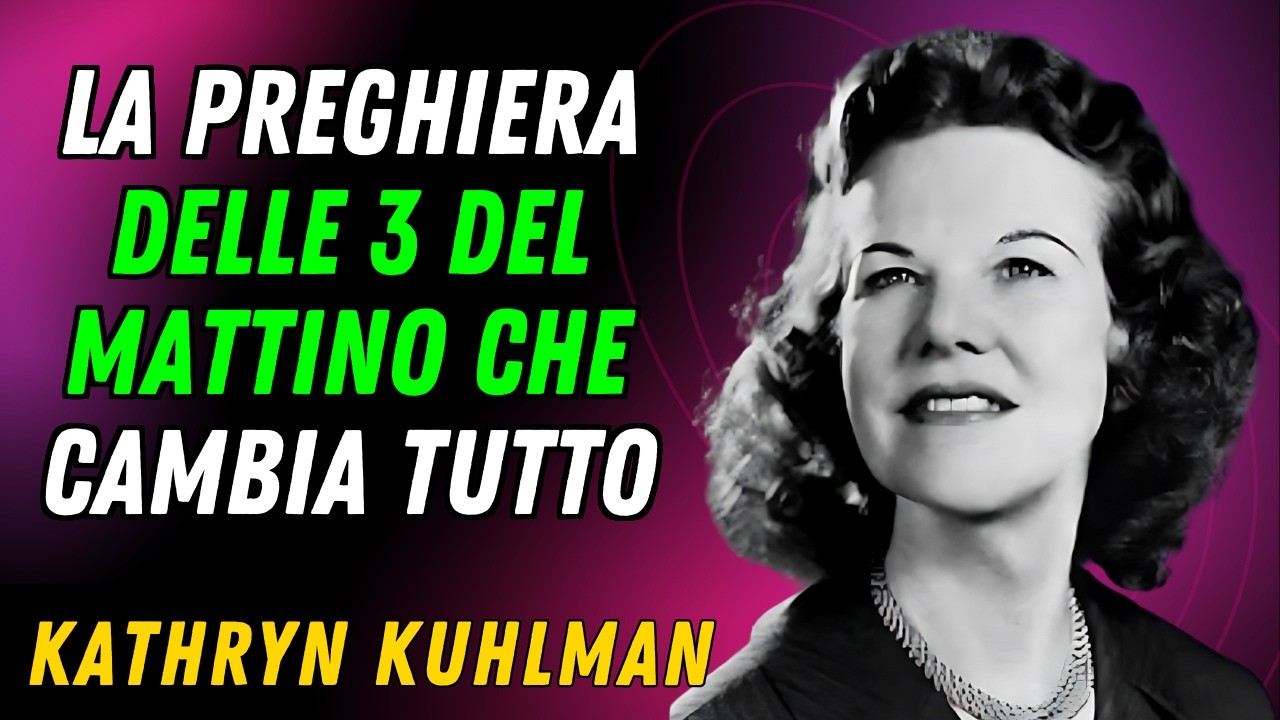 FAI QUESTA PREGHIERA ALLE 3 DEL MATTINO E GUARDA IL RISULTATO | Kathryn Kuhlman