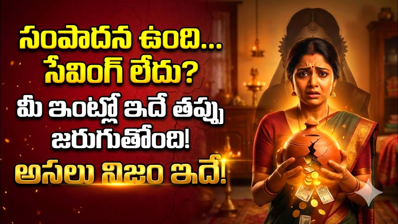 సంపాదన ఉంది… సేవింగ్స్ లేవు? మీ ఇంట్లో ఈ తప్పు జరుగుతోంది #money 