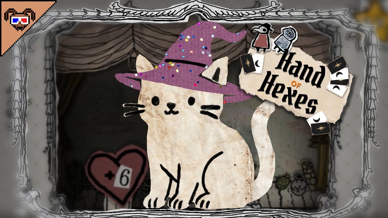 Карточный тавер дефенс с КОТИКОМ МАГОМ {Hand of hexes}