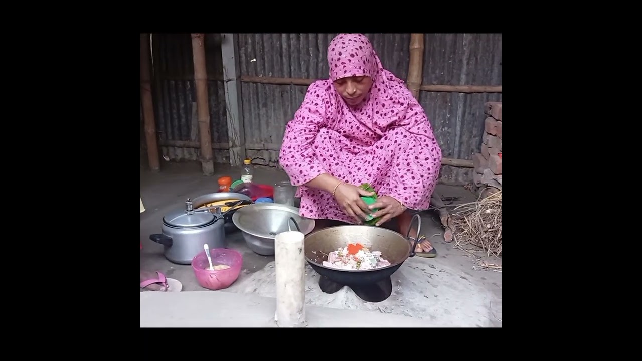 ইফতারের পর খাওয়ার জন্য কি রান্না করছে দেখি 