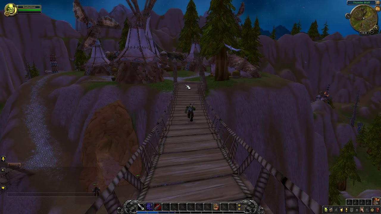 Thunder Bluff to Orgrimmar Zeppelin boarding location