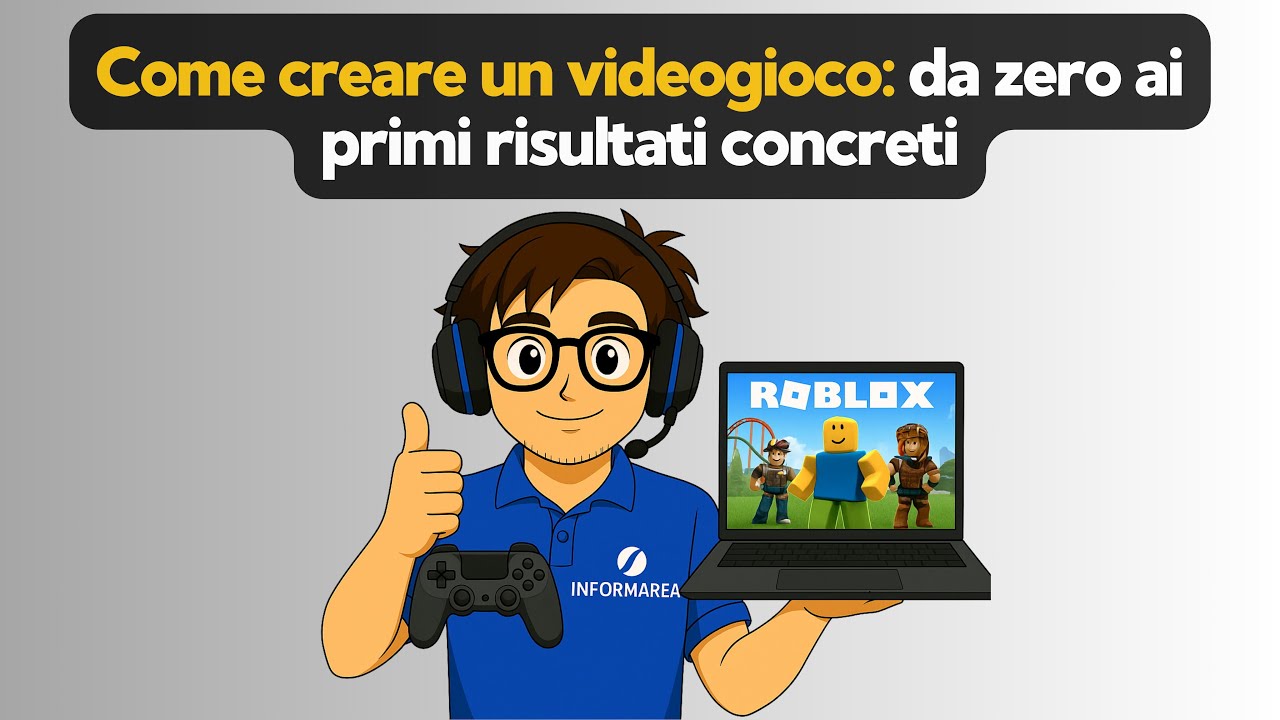 Come creare un videogioco: da zero ai primi risultati concreti