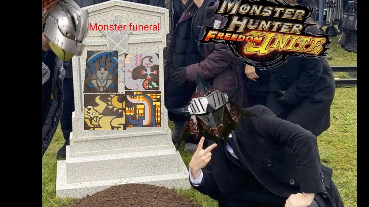 Hunsterverse challenge(Monster funeral) #hunsterverse  #mhfu