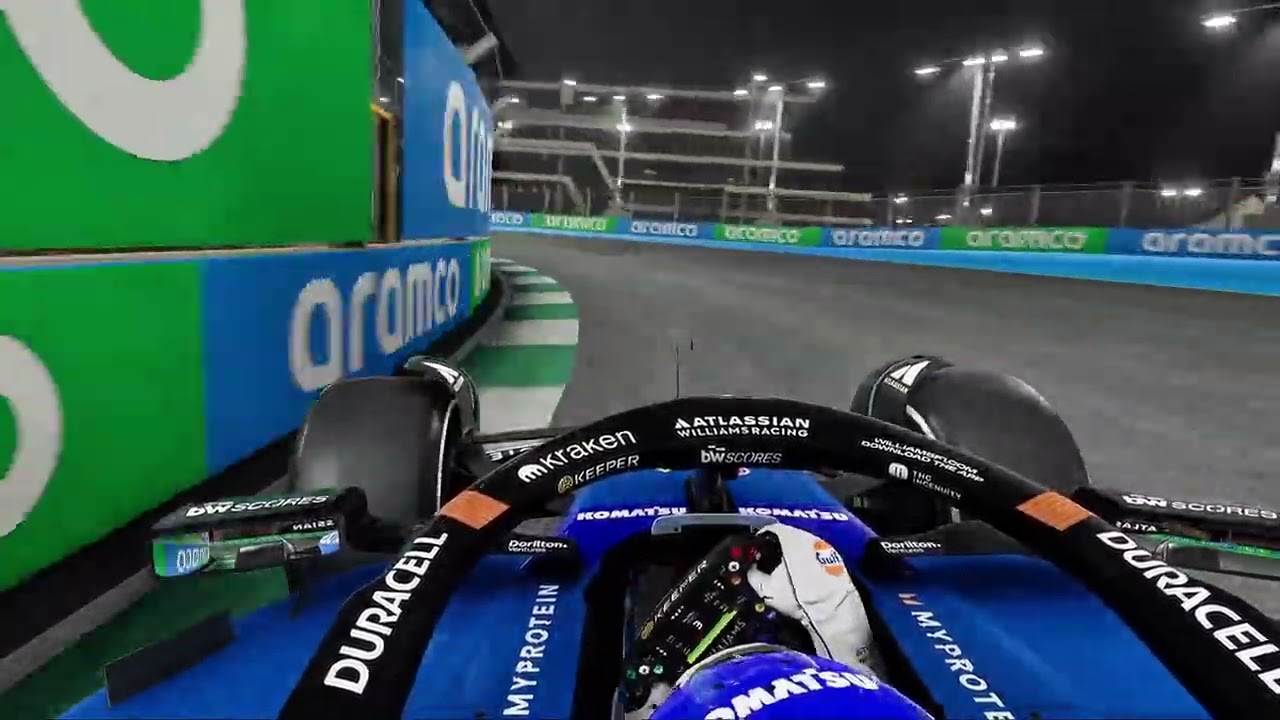 Hot Lap Jeddah (1:34,390) Williams F1 25