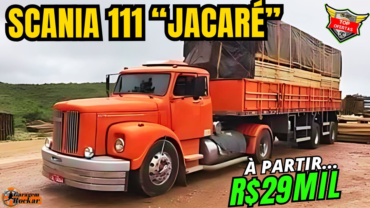 SCANIA 111 JACARÉ ANTIGO de RESPEITO à PARTIR de 29 MIL #qualificado #scania111 #jacaré111