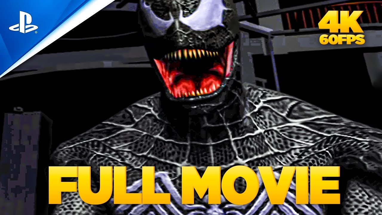 SPIDERMAN 3 (PS2) - All Venom Scenes | 4K 60FPS