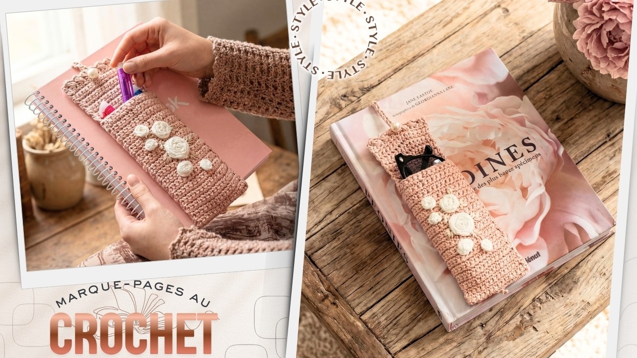🌸💎 CROCHET ÉLÉGANT ET SI ORIGINAL, IRRÉSISTIBLEMENT MAGIQUE ✨💫TUTO PIVOINE @MamieCrochet