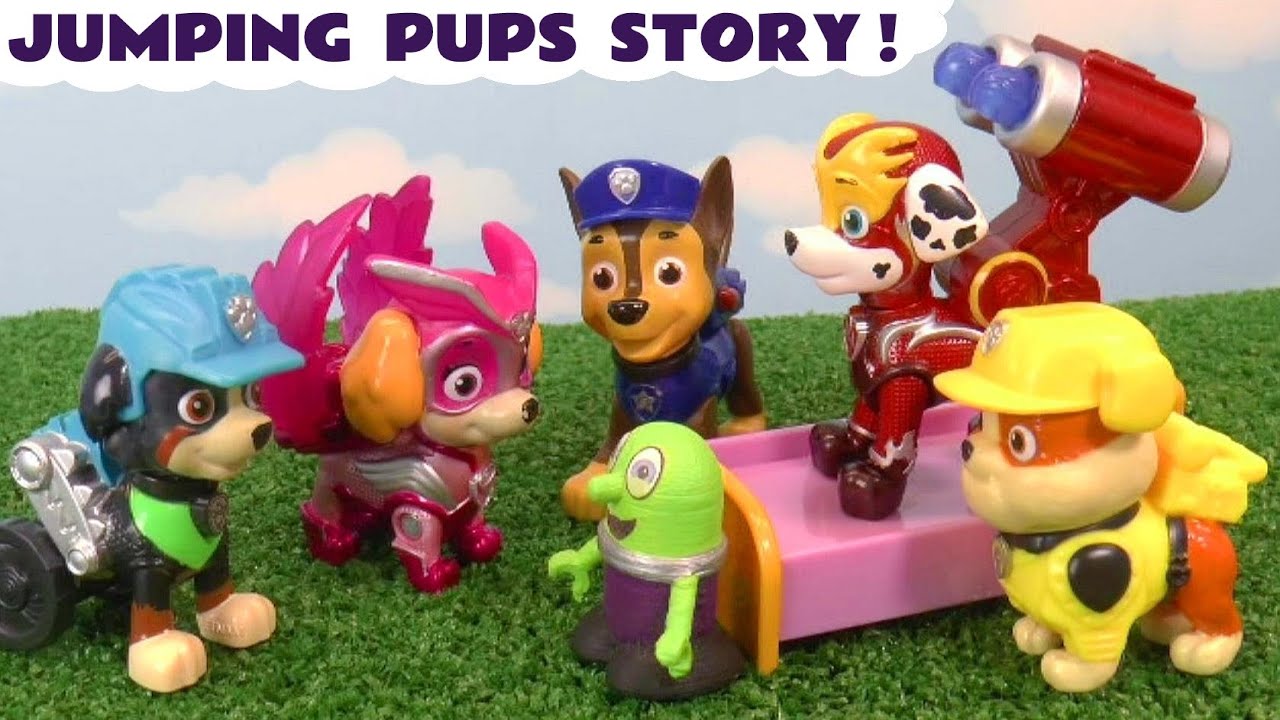 The Pups have to be Rescued when they start Jumping