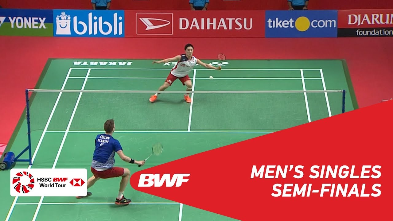 SF | MS | Kento MOMOTA (JPN) [1] vs Viktor AXELSEN (DEN) [6] | BWF 2019