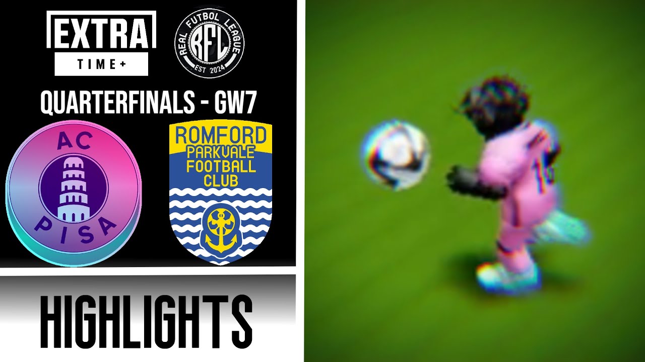 A.C. Pisa vs Romford Parkvale | RFL S1 Preseason - Quarterfinals [GW7]