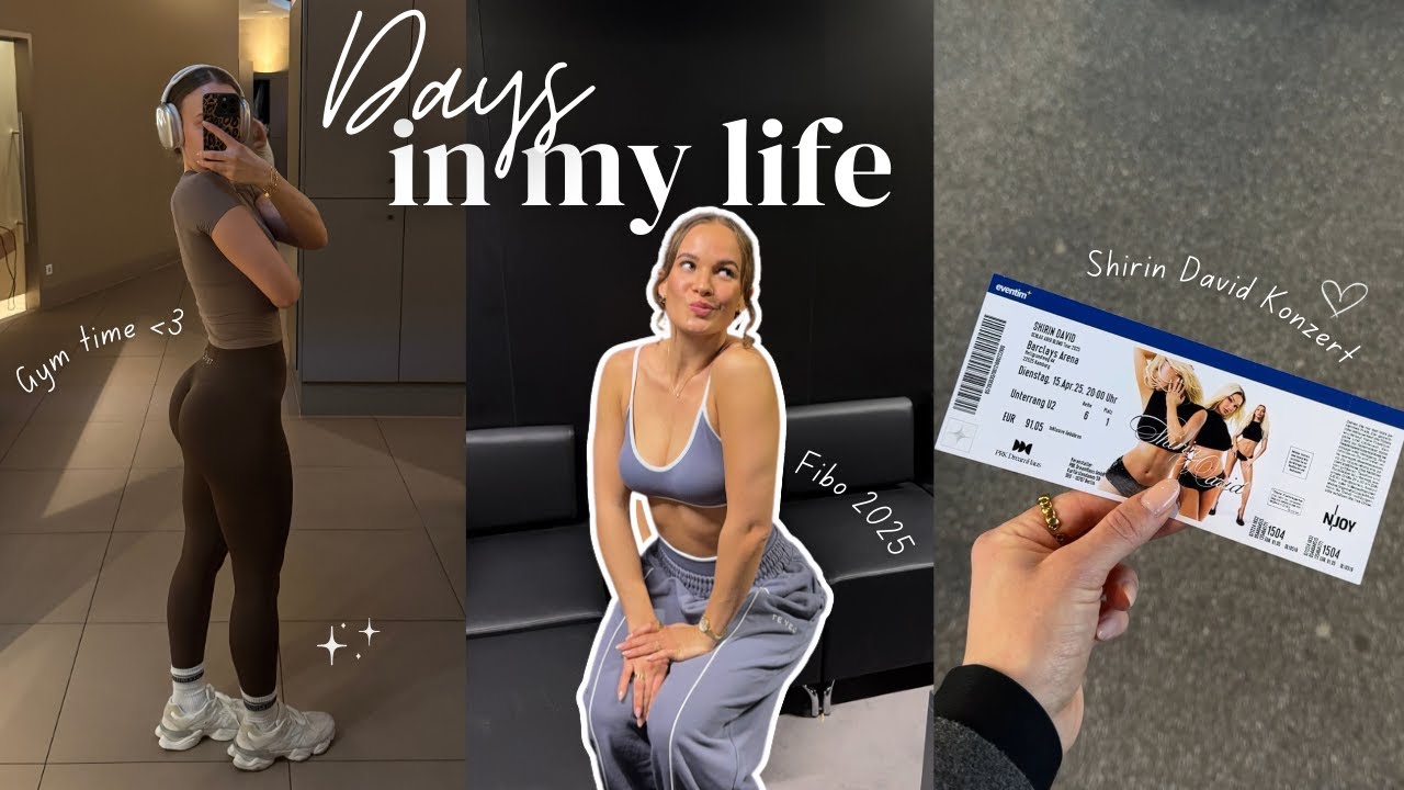 Days in my life VLOG | Fibo 2025, ich mache ein Coaching, Konzert & Alltag | Lara Emilia
