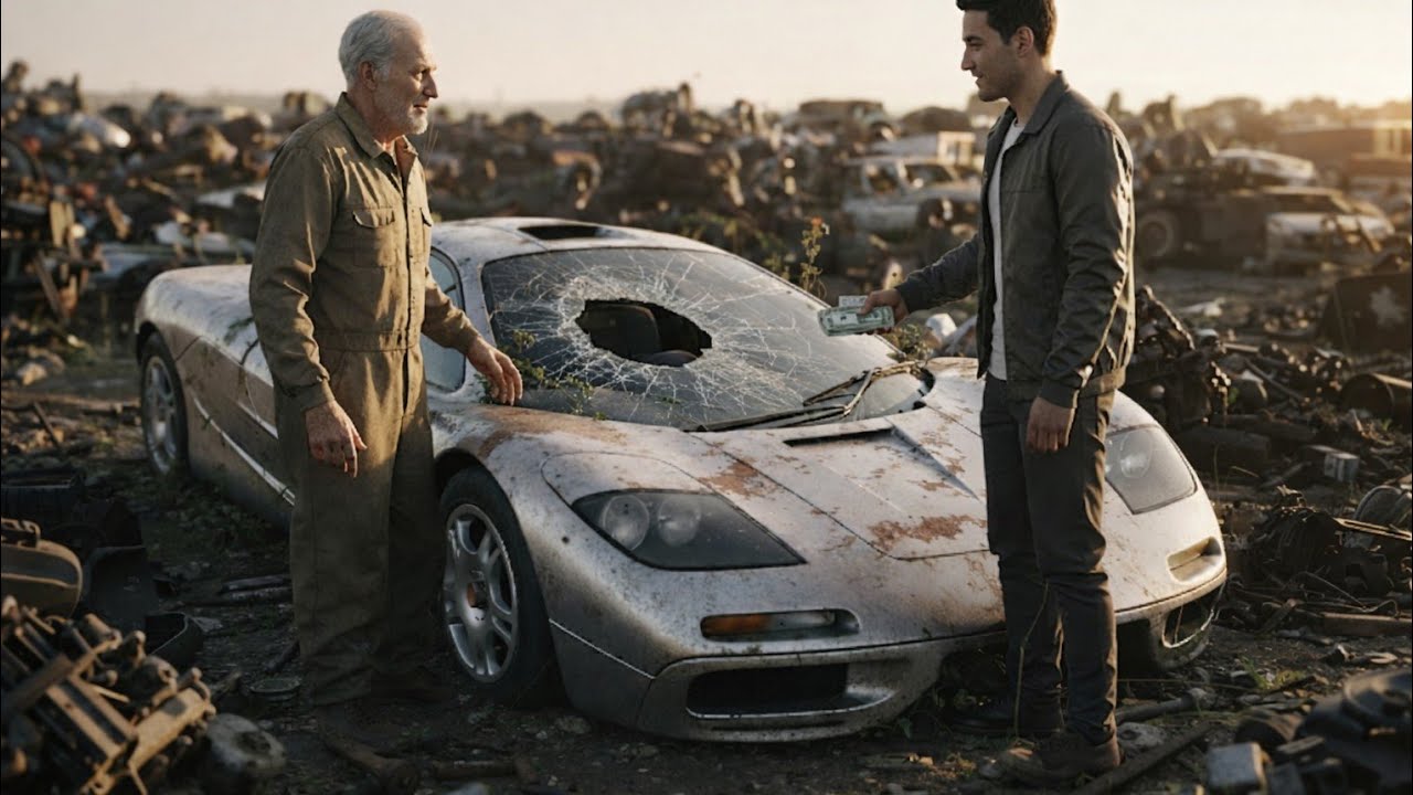 Silver McLaren F1 1995 Rapid Rebuild | From Junkyard Ruin to Iconic Beauty