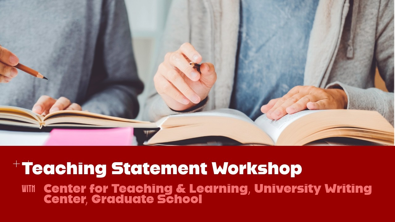 Teaching Statements Workshop