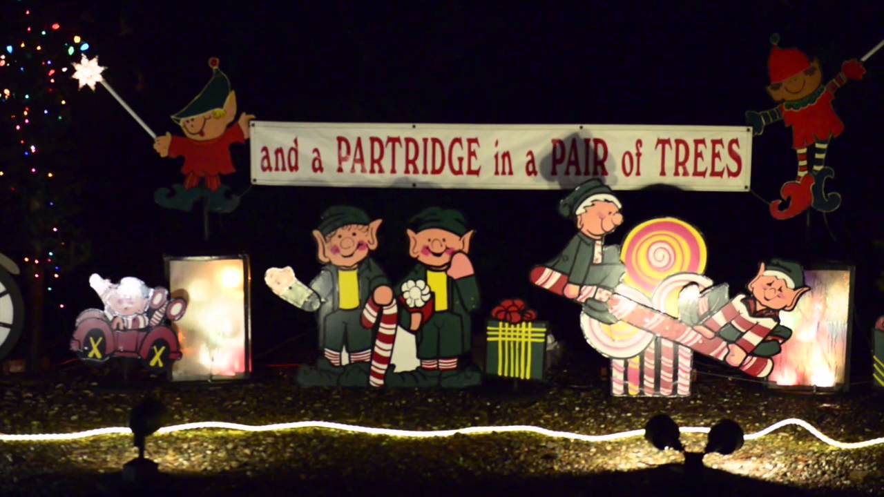 First walk night on Christmas Tree Lane