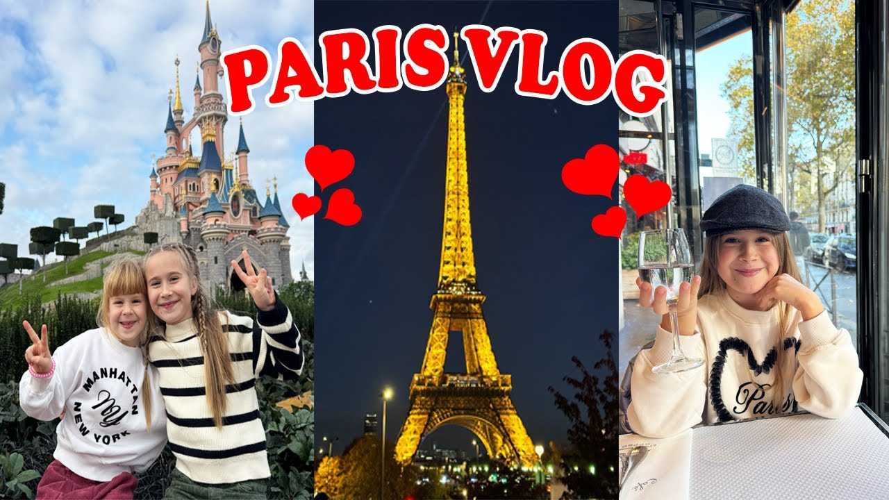VLOG ANDIAMO A PARIGI PER LA PRIMA VOLTA ✨ •Ep1•