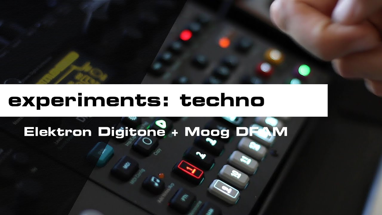 [ techno | Elektron Digitone + Moog DFAM ] tony mendoza - loft