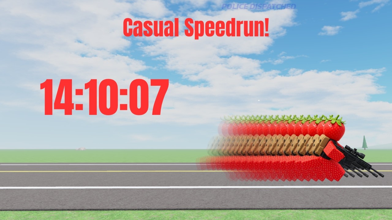 Roblox Runaways: Casual glitchless speedrun / proof of concept (14:10:07)