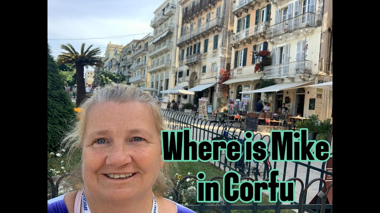 Corfu tour and lunch and where's mike.