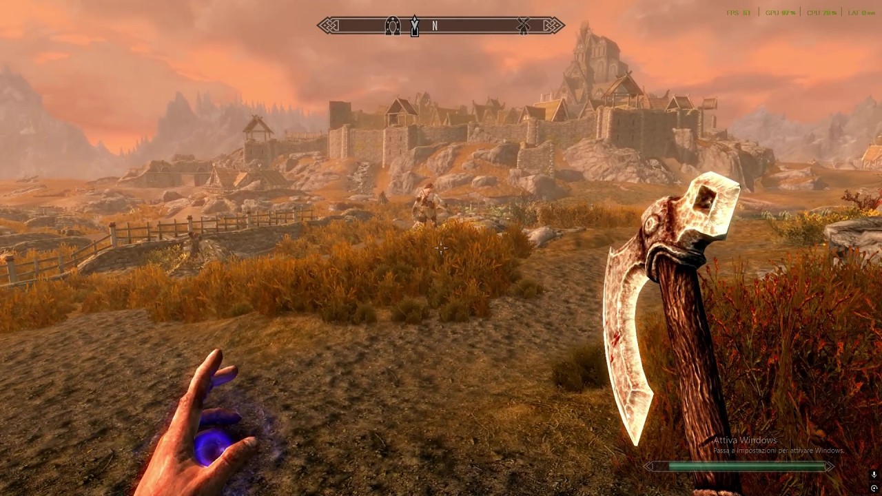 SKYRIM Gameplay ITA - Leggere fa bene alla Salute e alla Magia ep1