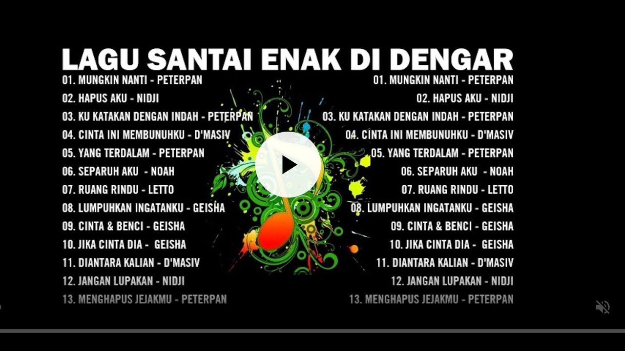 Lagu Santai Buat Kerja - Lagu Pop Hits Indonesia Tahun 2000an