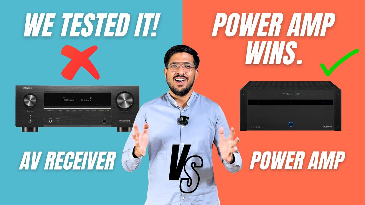 AVR vs Power Amp - Without Using A Power Amp??!