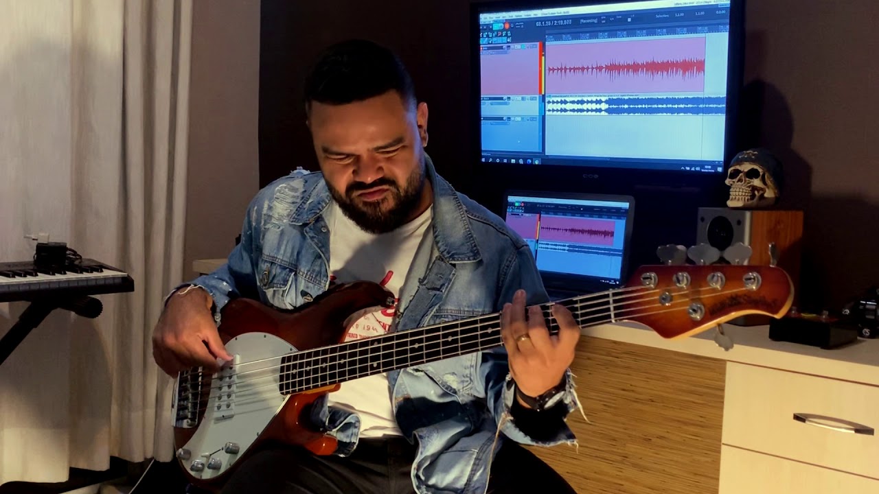 Adhemar de Campos | Grande é o Senhor | (Baixo Cover)