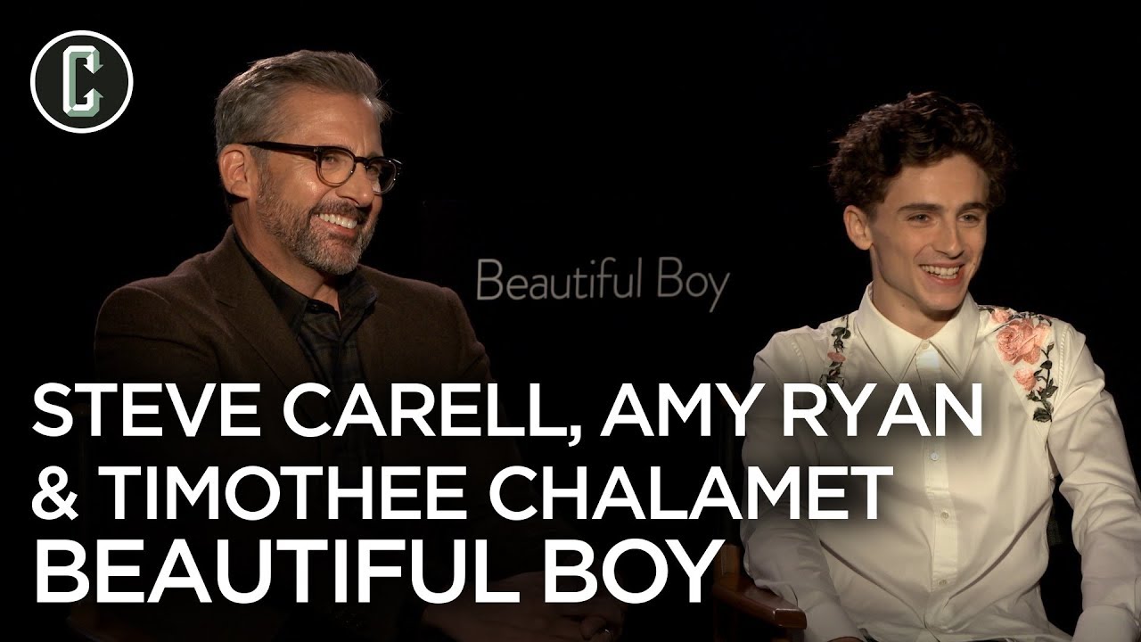 Timothee Chalamet, Steve Carell and Amy Ryan Discuss Beautiful Boy