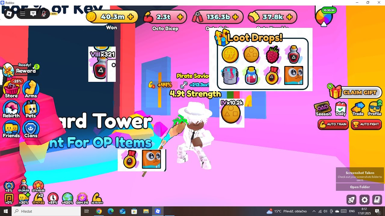 I spended 800 gurd keys and this is what i got arm wrestle simulator