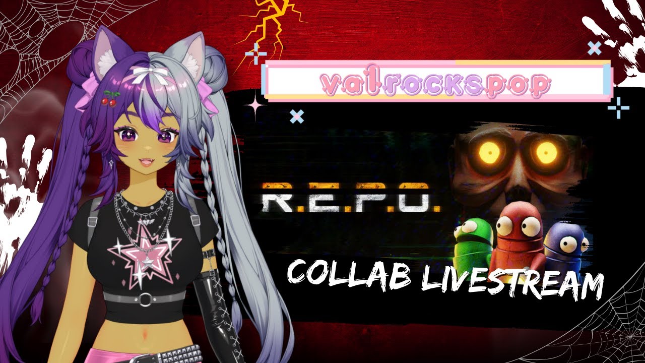 [R.E.P.O. - vertical ] Collab chaos with friends!👻 #shorts #repo #vtuber