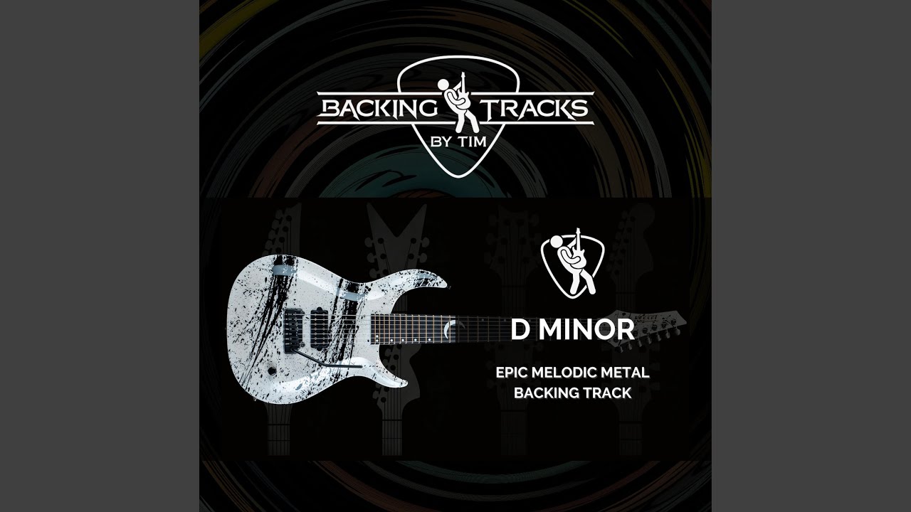 Epic Melodic Metal Backing Track in D Minor