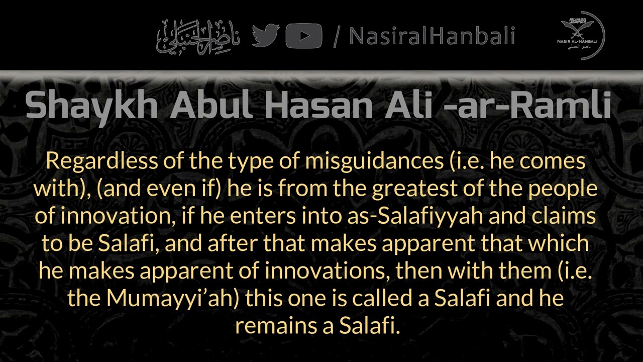 The Manhaj of The Haddādiyyah & Mumayyi’ah: Drop The Scholars & Leniency With The Innovators