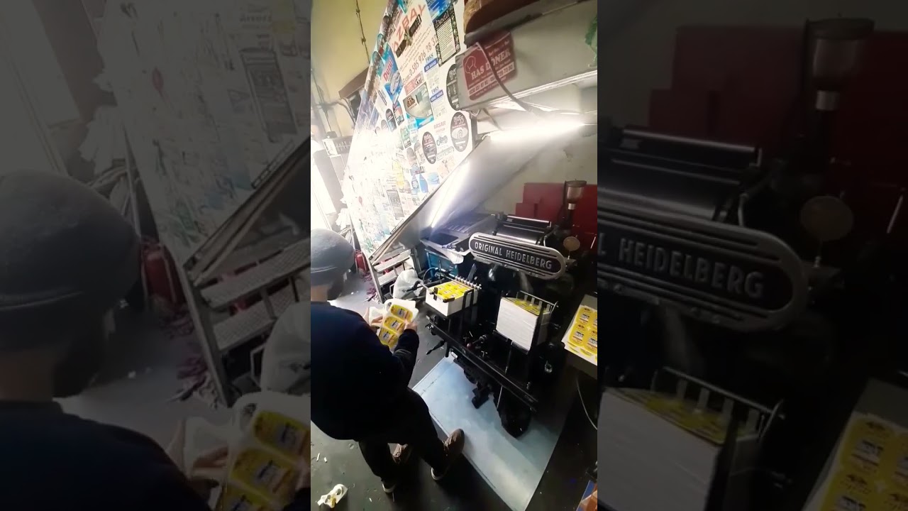 ebrem ofset matbaa şekilli etiket çalışması