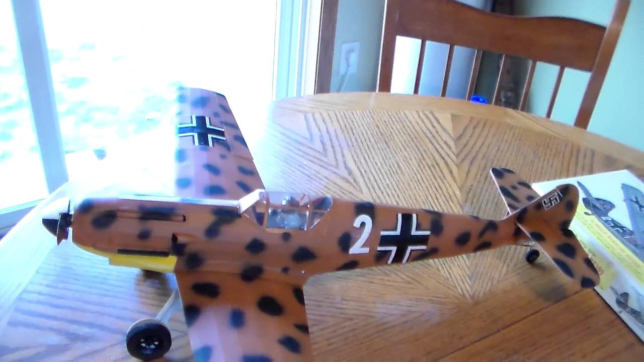 guillows bf109 kit 401 rc conversion